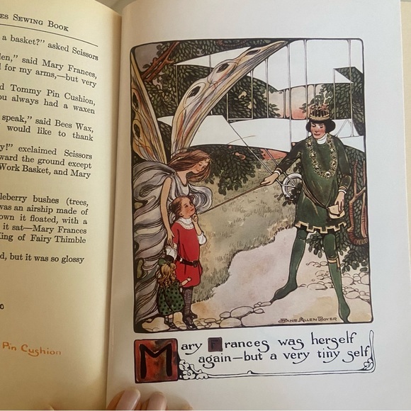 The Mary Frances Sewing Book: Adventures Among the Thimble People - Vintage - Picture 8 of 9